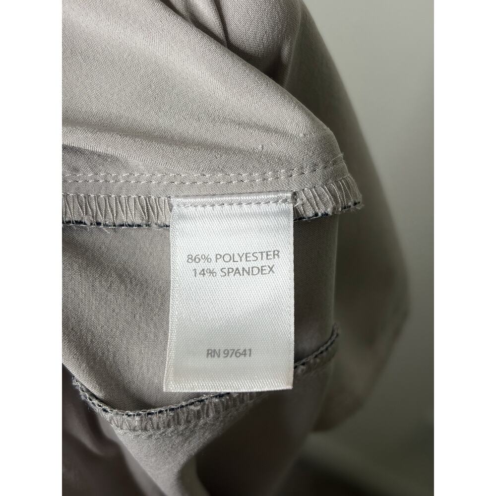 J. Jill Fit Grey Wide Leg Pants Women's Size 2X Athleisure Casual Chic - Picture 5 of 6